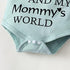 Onesies Daddy's girl in Mom world Jackets & Coats Little Palace Store